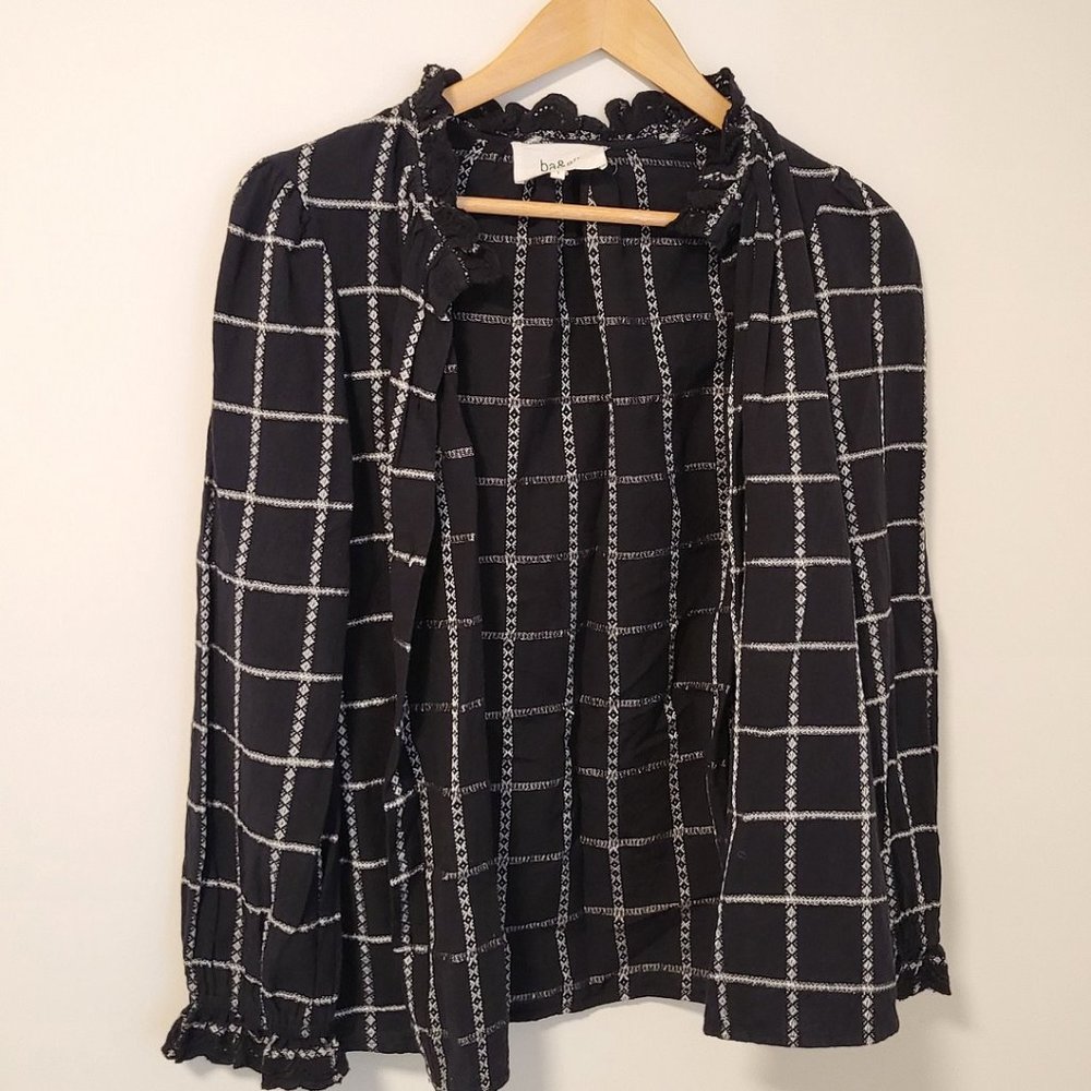 Checked Shirt - Patsy Black - Ba&sh - Picture 3 of 4